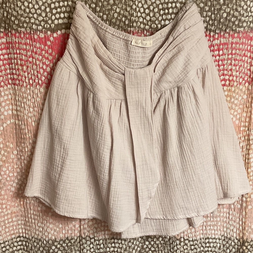 Chic Light Cream Skirt